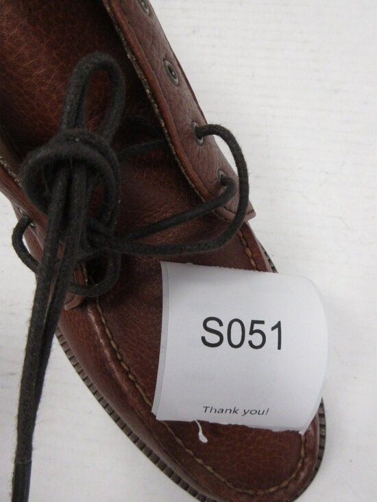 Orvis Boots 11.5 D Chukka Leather Vibram Lug Sole Heritage USA Made main image 8